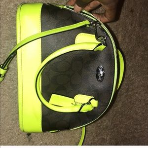 Authentic coach small crossbody